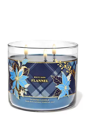 White Barn
Flannel
3-Wick Candle