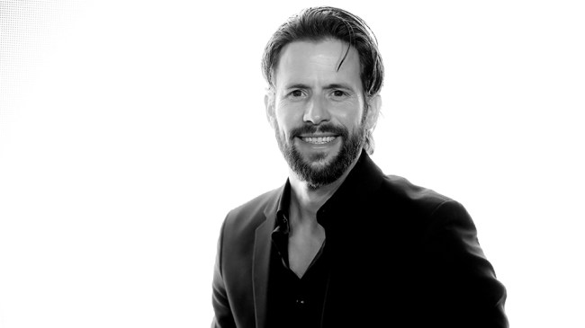 LOS ANGELES, CALIFORNIA - FEBRUARY 19: (EDITORS NOTE: Image has been converted to black and white.) Christian Oliver attends the premiere of Amazon Prime Video's "Hunters" at DGA Theater on February 19, 2020 in Los Angeles, California. (Photo by Rich Fury/Getty Images)