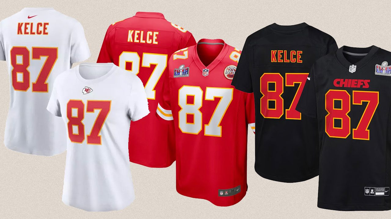 Travis Kelce Jerseys