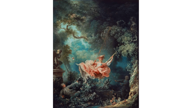 The Swing, Jean-Honoré Fragonard (1768)