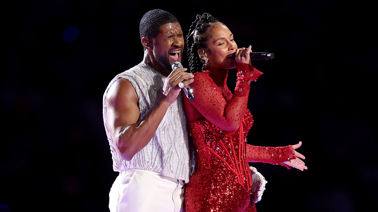 Usher Alicia Keys Super Bowl