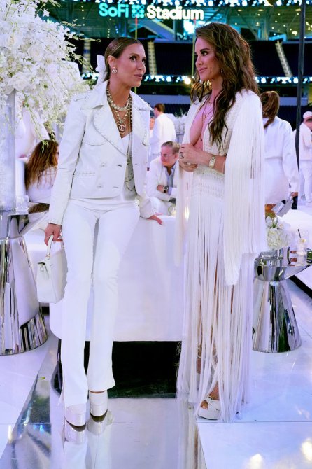 "Soirees and Separations" Episode 1317 -- Pictured: (l-r) Dorit Kemsley, Kyle Richards