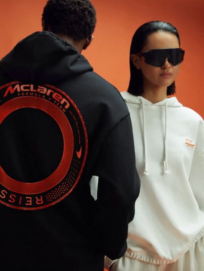 McLaren F1 Elasticated Cotton Hoodie