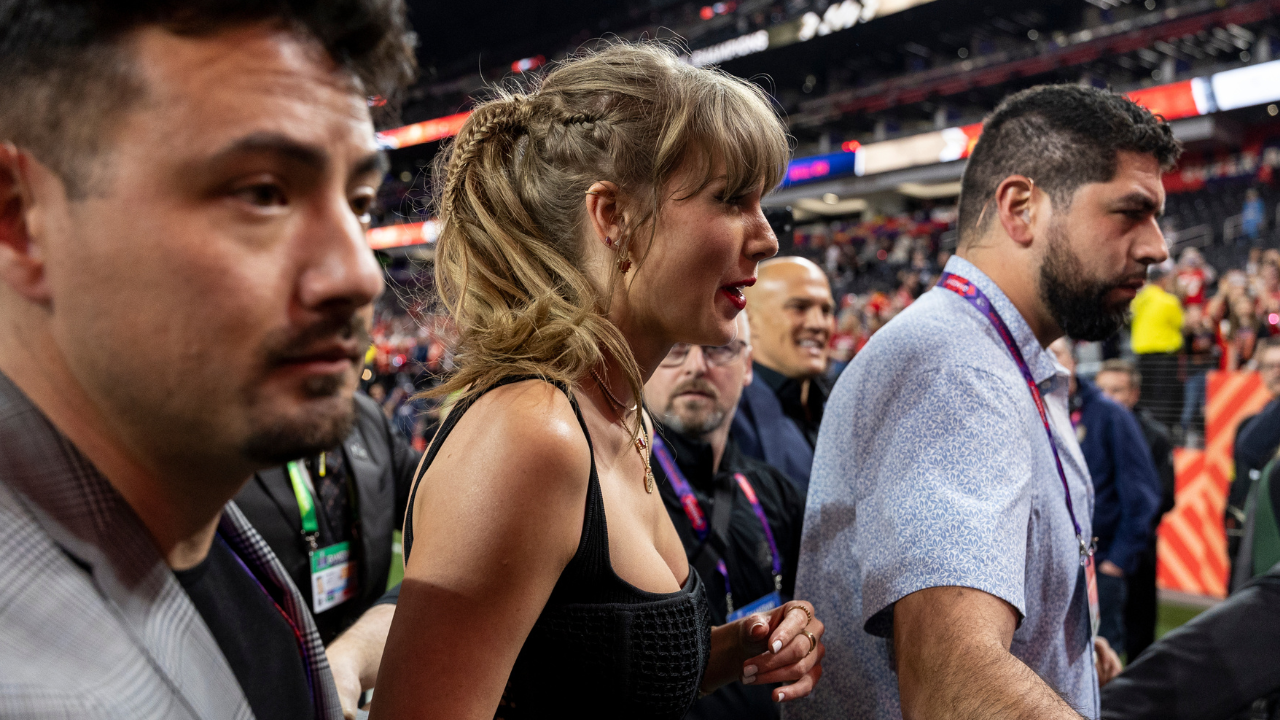 Taylor Swift’s Super Bowl Hair Was Tortured Poets Department Easter Egg