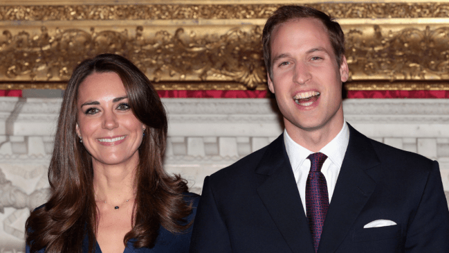 Kate Middleton and Prince William announce their engagement