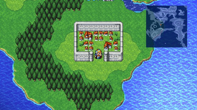 Screenshot of Final Fantasy 2 Castle Flynn