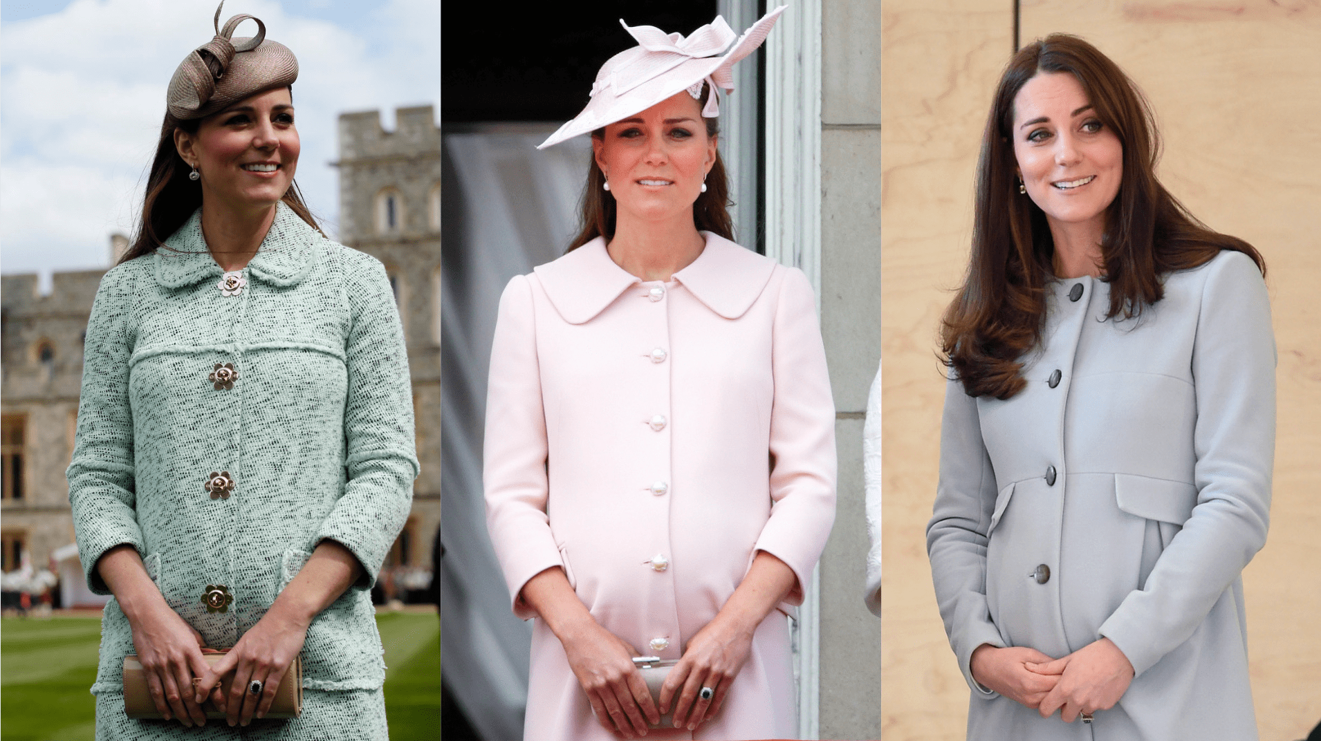 Kate Middleton Pregnant Photos, Princess of Wales Baby Bump Pictures