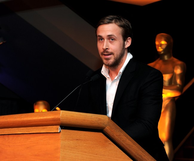 Actor Ryan Gosling attends the 82nd Annual Academy Awards Foreign Language Film Award Directors Reception at the Academy of Motion Pictures Arts and Sciences on March 5, 2010 in Beverly Hills, California.