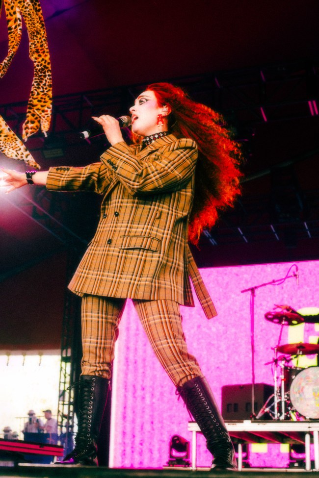 Chappell Roan at Coachella 2024.