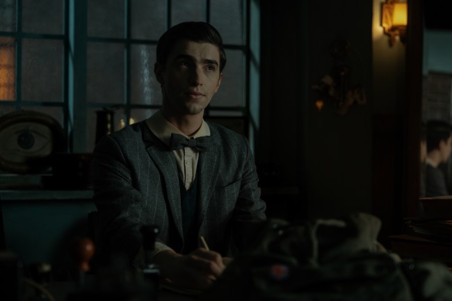 DEAD BOY DETECTIVES. George Rexstrew as Edwin Payne in episode 1 of DEAD BOY DETECTIVES.