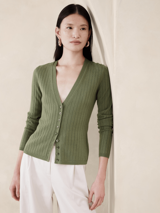 Banana Republic Nezha Merino Cardigan