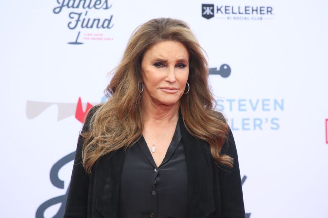 Caitlyn Jenner attends the 4th Annual GRAMMY Awards Viewing Party to benefit Janie's Fund hosted by Steven Tyler at Hollywood Palladium on April 03, 2022 in Los Angeles, California.
