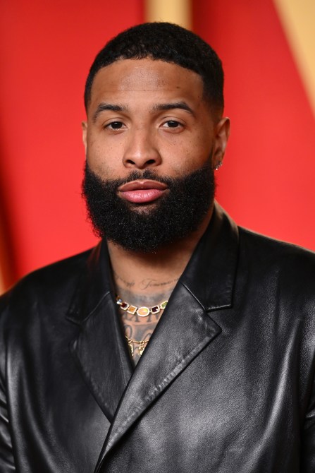 BEVERLY HILLS, CALIFORNIA - MARCH 10: Odell Beckham Jr. attends the 2024 Vanity Fair Oscar Party hosted by Radhika Jones at Wallis Annenberg Center for the Performing Arts on March 10, 2024 in Beverly Hills, California.