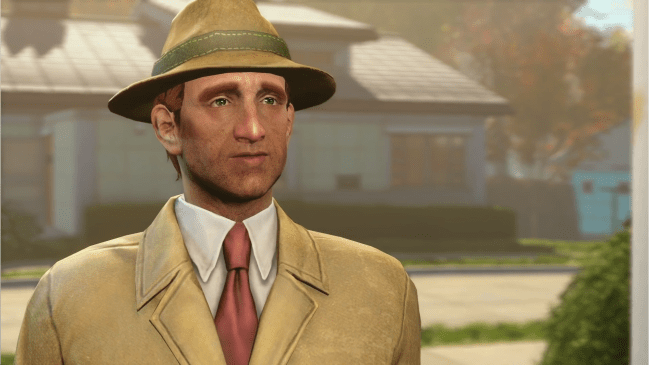 Fallout 4 Vault Tec salesman