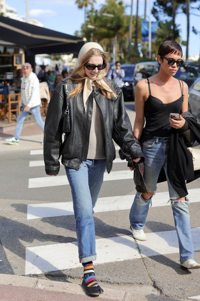 Hunter Schafer is seen during the 77th Cannes Film Festival on May 16, 2024 in Cannes, France.