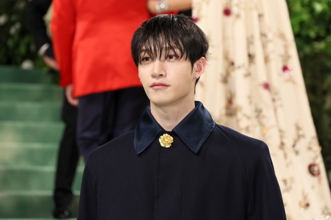 Bang Chan of Stray Kids attends The 2024 Met Gala Celebrating "Sleeping Beauties: Reawakening Fashion" at The Metropolitan Museum of Art on May 06, 2024 in New York City.