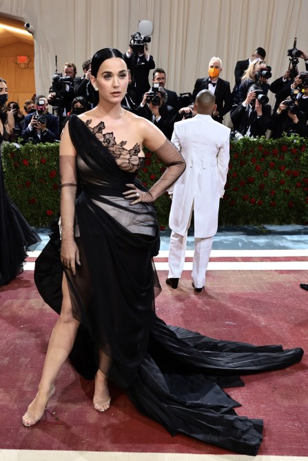 NEW YORK, NEW YORK - MAY 02: Katy Perry attends The 2022 Met Gala Celebrating "In America: An Anthology of Fashion" at The Metropolitan Museum of Art on May 02, 2022 in New York City.