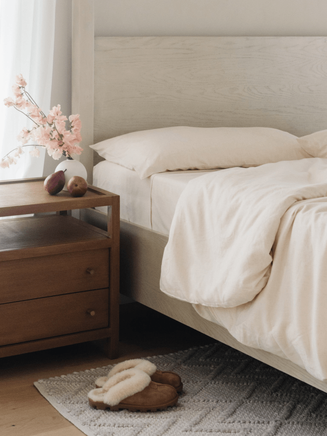 Cozy Earth Linen Bamboo Sheet Set