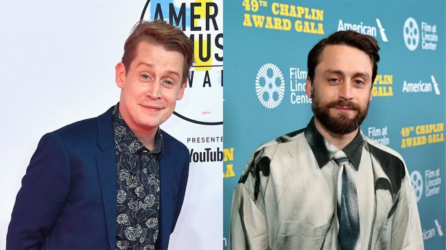 Kieran and Macaulay Culkin