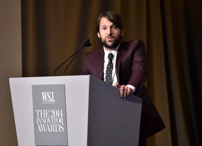 Chef Rene Redzepi speaks onstage at WSJ. Magazine 2014 Innovator Awards at Museum of Modern Art on November 5, 2014 in New York City.