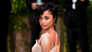 Tyla at the Met Gala with a short bob.