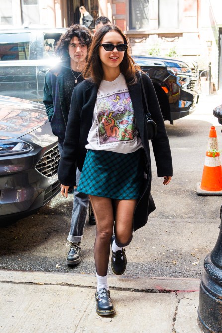 Olivia Rodrigo in New York City.