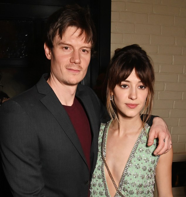 Ben Seed and Daisy Edgar-Jones attend the Netflix 2024 BAFTA Awards after-party at Chiltern Firehouse on February 18, 2024 in London, England.