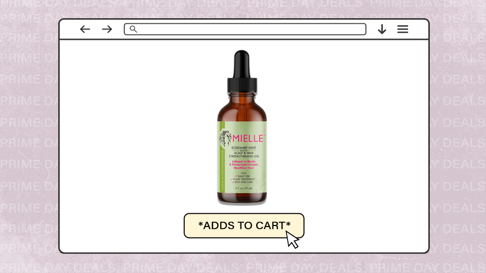 Mielle Organics’ Rosemary Mint Scalp & Hair Strengthening Oil.