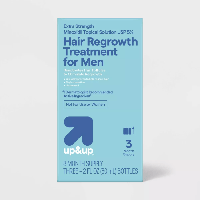 up & up Extra Strength Minoxidil Hair Regrowth Treatment for Men