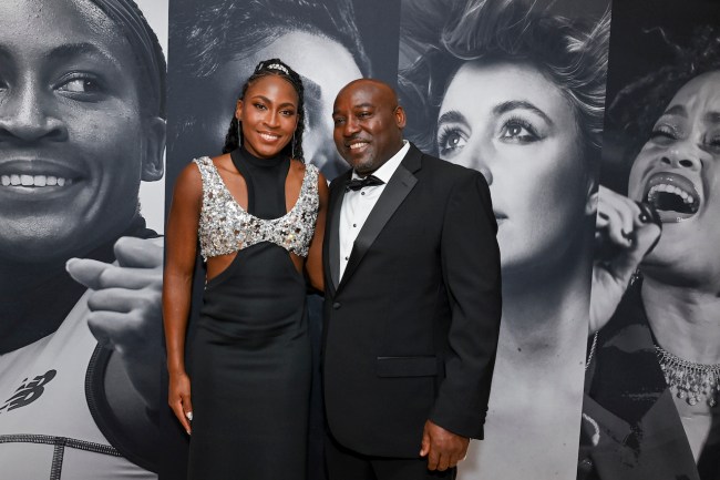 Coco Gauff and Corey Gauff