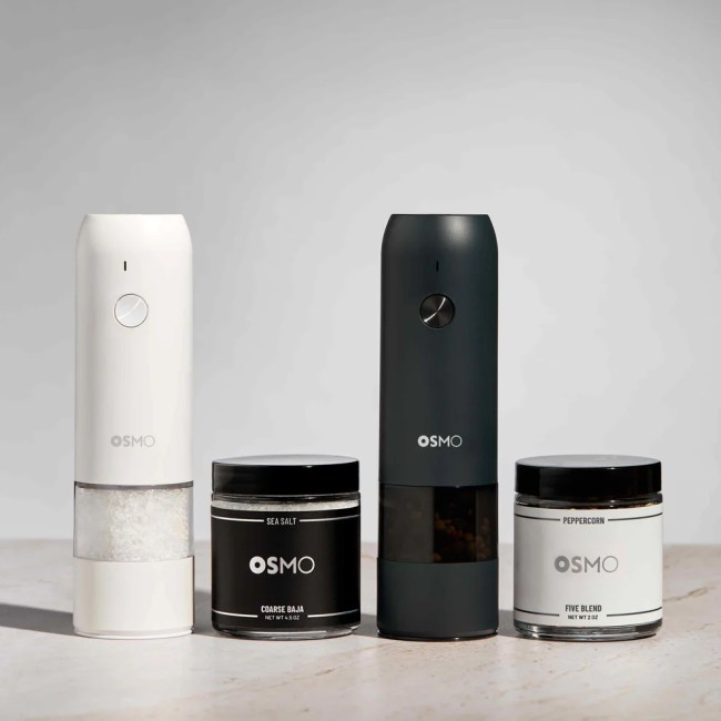 OSMO Rechargeable Electric Salt & Pepper Grinder Set