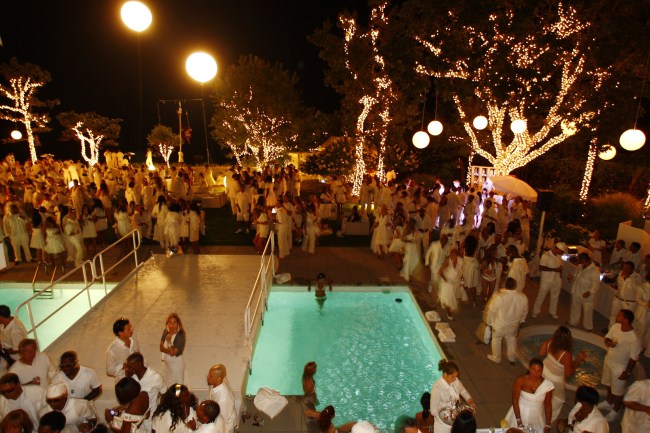 General view at "The Real White Party" presented by Sean "Diddy" Combs at the Mat Szwajkos/CP/Getty Images for CP in East Hampton, New York.