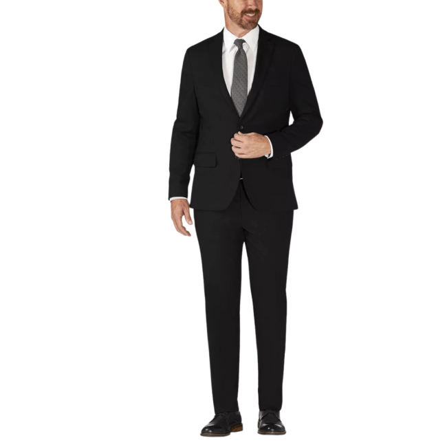 Haggar H26 Men's Tailored Fit Premium Stretch Suit