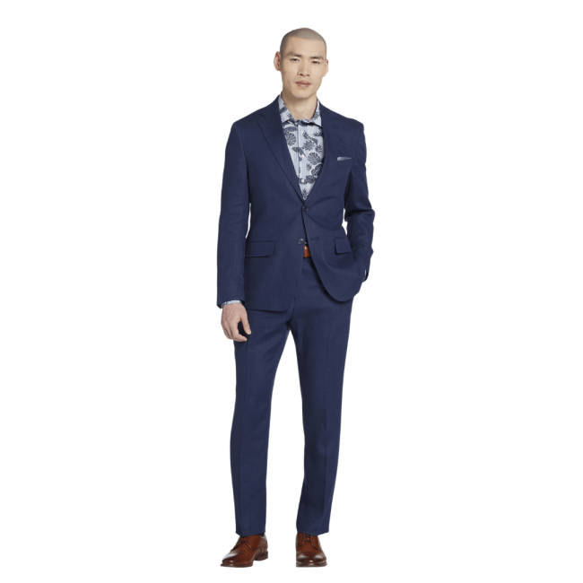 Tommy Hilfiger Linen Modern Fit Suit Separates Jacket