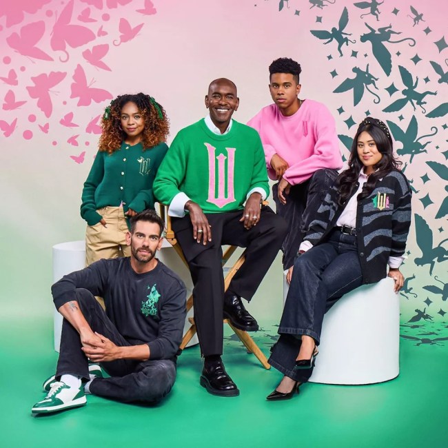 Models wearing the Target x Wicked collection.