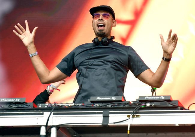 Afrojack performs during Lollapalooza at Grant Park on August 06, 2023 in Chicago, Illinois.