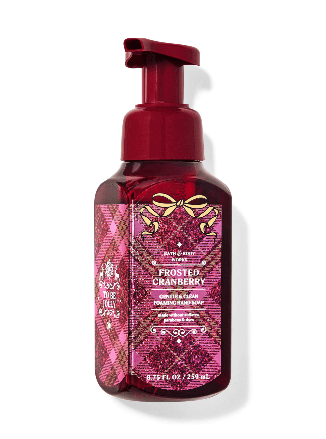 Bath & Body Works Frosted Cranberry Gentle & Clean Foaming Hand Soap