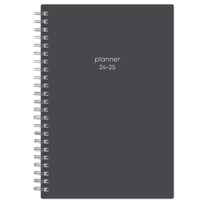 Blue Sky 2024-25 Weekly/Monthly Planner in black
