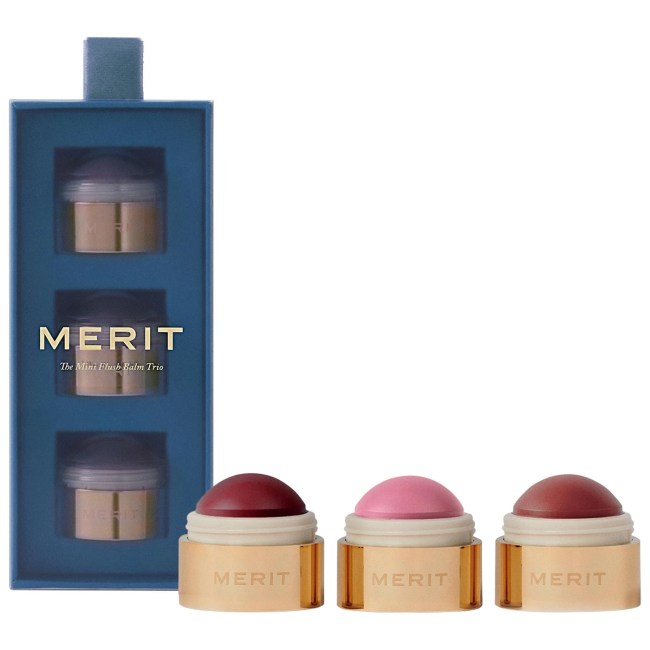 A set of three blushes from Merit Beauty