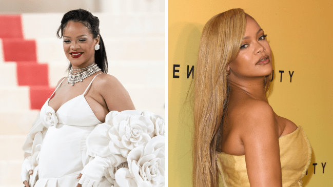 Rihanna Met Gala 2023, Rihanna blonde hair