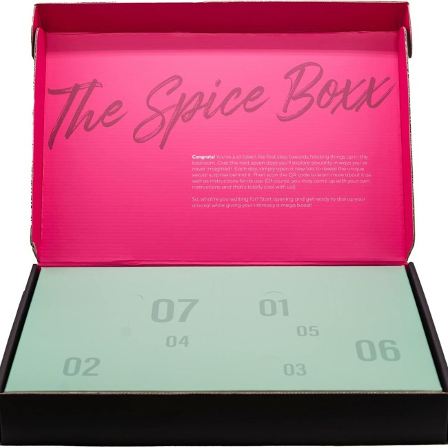 SpiceBoxx 7-Day Sensual Adventure Calendar