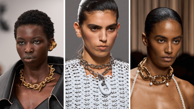 acne studios, rabanne, roberto cavalli spring/summer 2025 runway