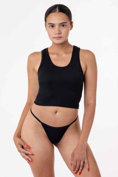 Los Angeles Apparel Baby Rib Thong