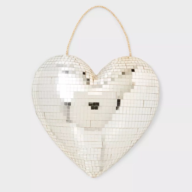 9" Heart Valentine's Day Disco Ball