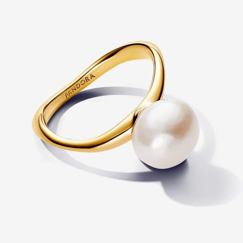 Pandora Baroque Treated Freshwater Cultured Pearl Ring