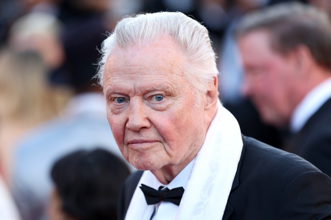 Jon Voight attends the "Megalopolis" Red Carpet at the 77th annual Cannes Film Festival at Palais des Festivals on May 16, 2024 in Cannes, France.