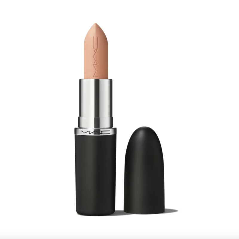 Julia Fox Goes Nude for Mac's New Lipstick Shades