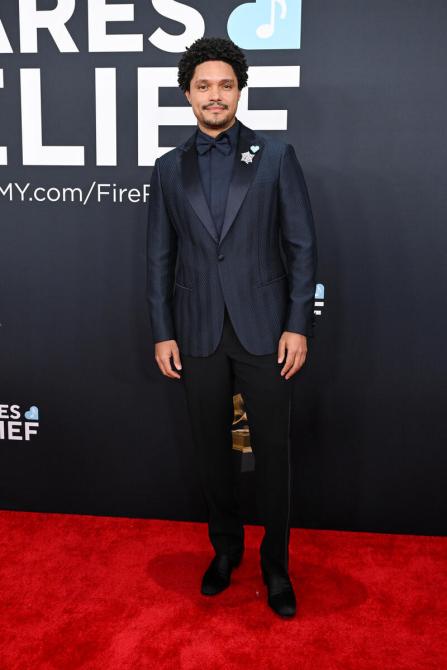 Trevor Noah at the 2025 Grammys.