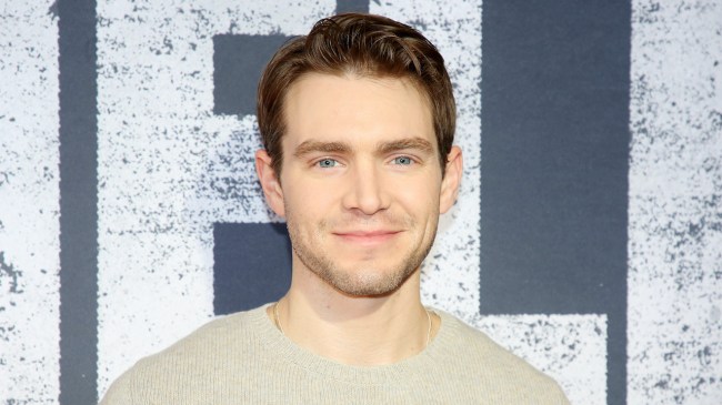 Andrew Burnap poses during a photo call for "Othello" on Broadway at Tavern on the Green on February 10, 2025 in New York City.