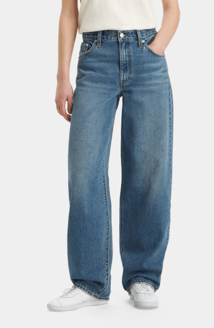 Levi's Baggy High Waist Wide Leg Dad Jeans